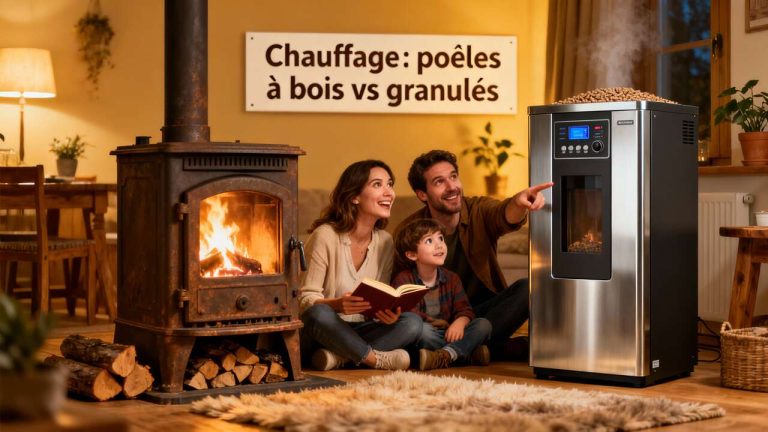 Poêles à bois vs granulés, lequel est vraiment le plus économique ? Voici enfin la réponse définitive