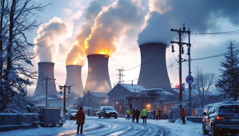 Malgré le froid, la production d’électricité française tient bon