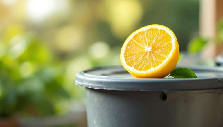 Mettre du citron dans la poubelle : à quoi ça sert et pourquoi le faire