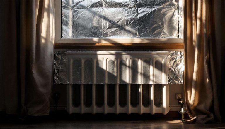 Le secret du papier aluminium derrière les radiateurs : doubler la chaleur chez soi
